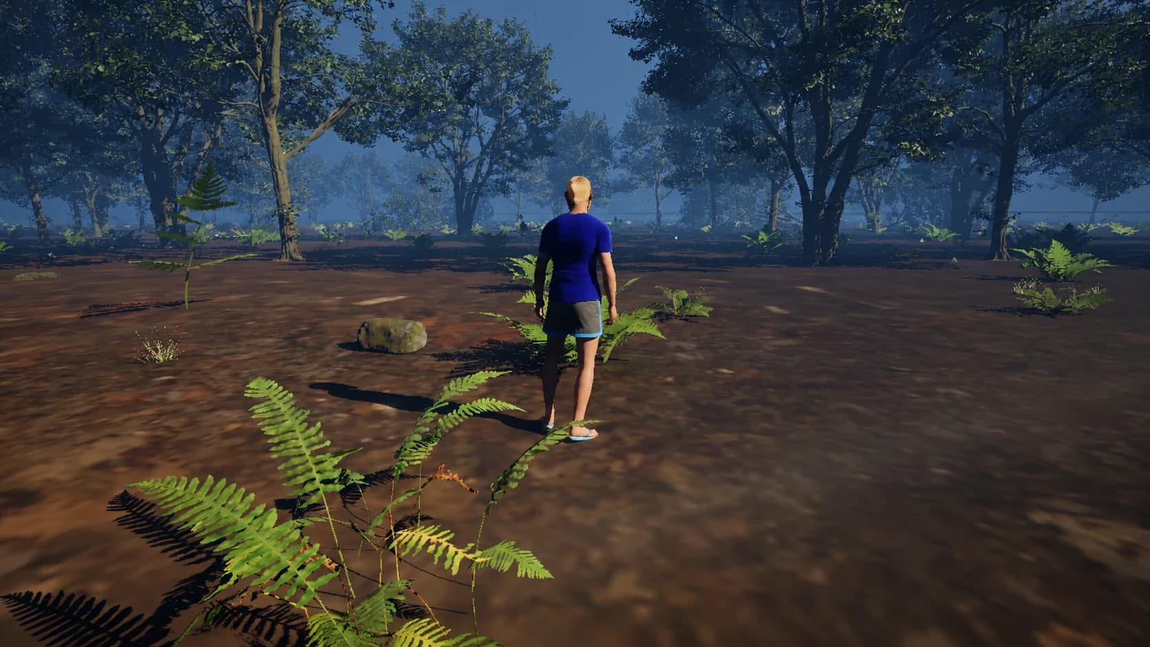 Forest landscape in Zielinski Metaverse